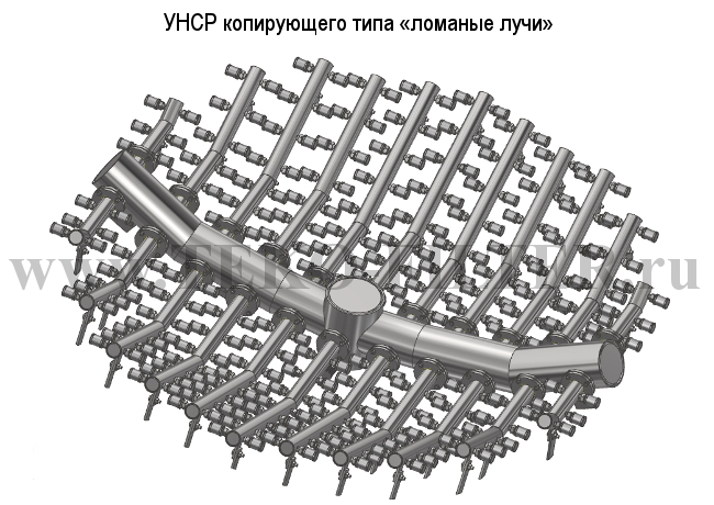 НДРУ ломаные лучи